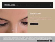 Tablet Screenshot of everlash.de